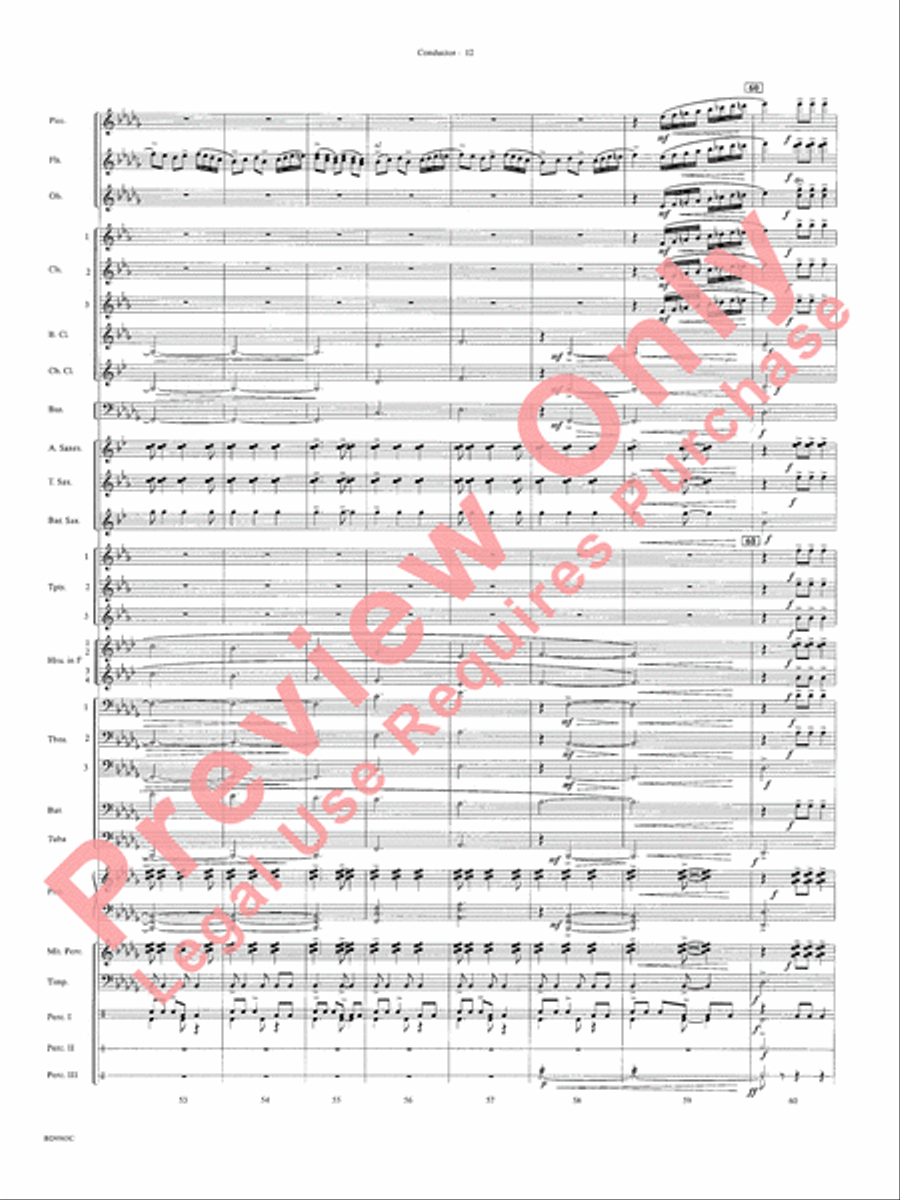 The Inferno The Inferno Concert Band scores gallery preview page 15
