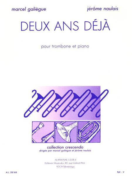 2 Ans Deja - Trombone et Piano