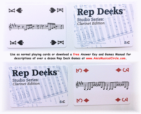 Rep Decks Studio Series: Clarinet Edition