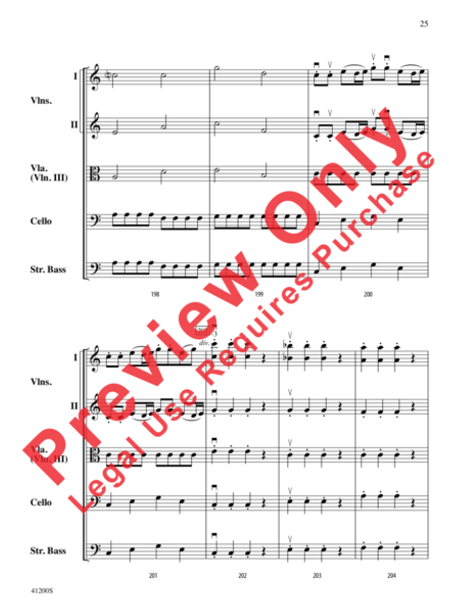 Allegro Molto Allegro Molto String Orchestra scores gallery preview page 26