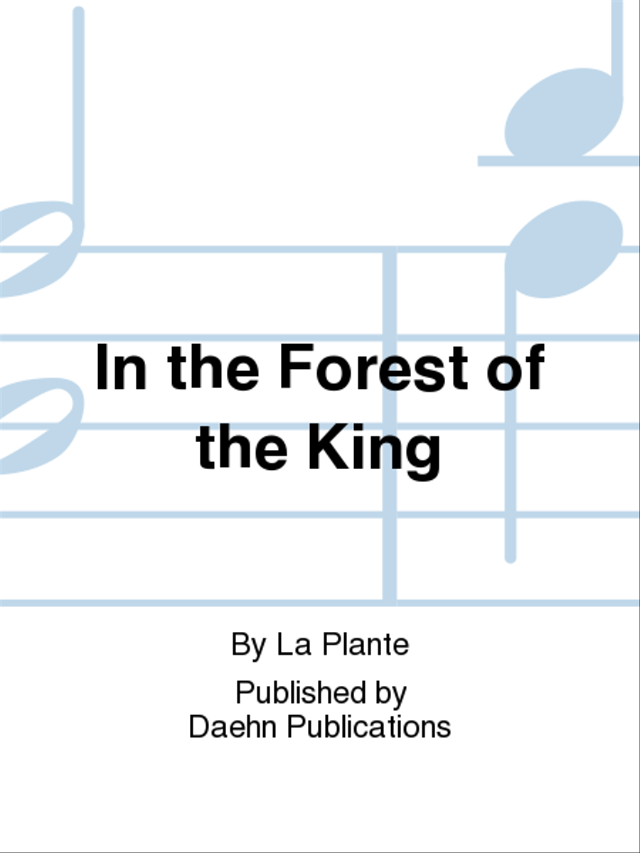 In the Forest of the King Concert Band scores gallery preview page 1