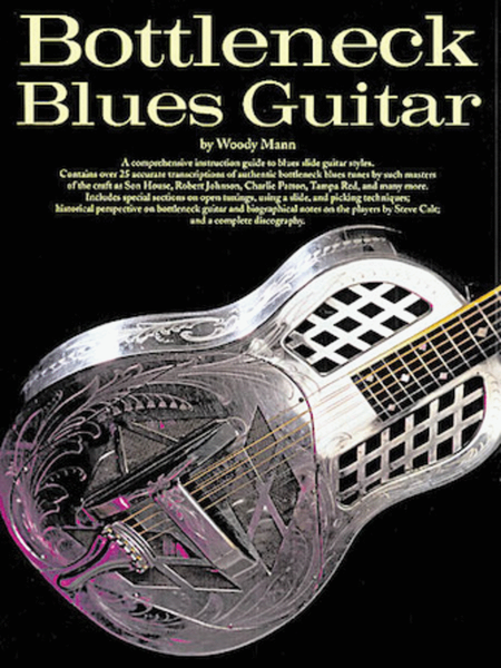 Bottleneck Blues Guitar by Woody Mann Electric Guitar - Sheet Music