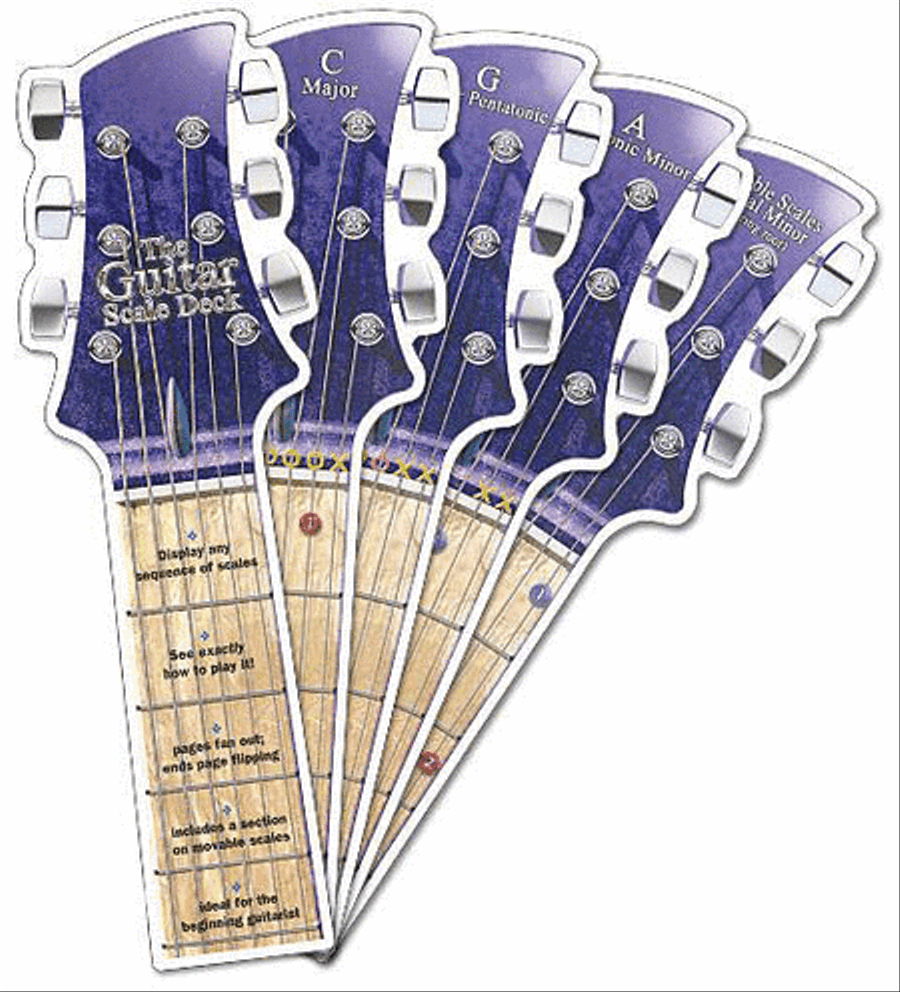 The Rock Guitar Scale Deck Electric Guitar scores gallery preview page 1