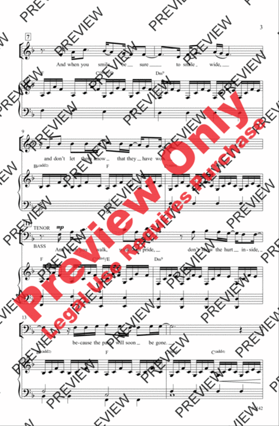 Dream Big 4-Part scores gallery preview page 3
