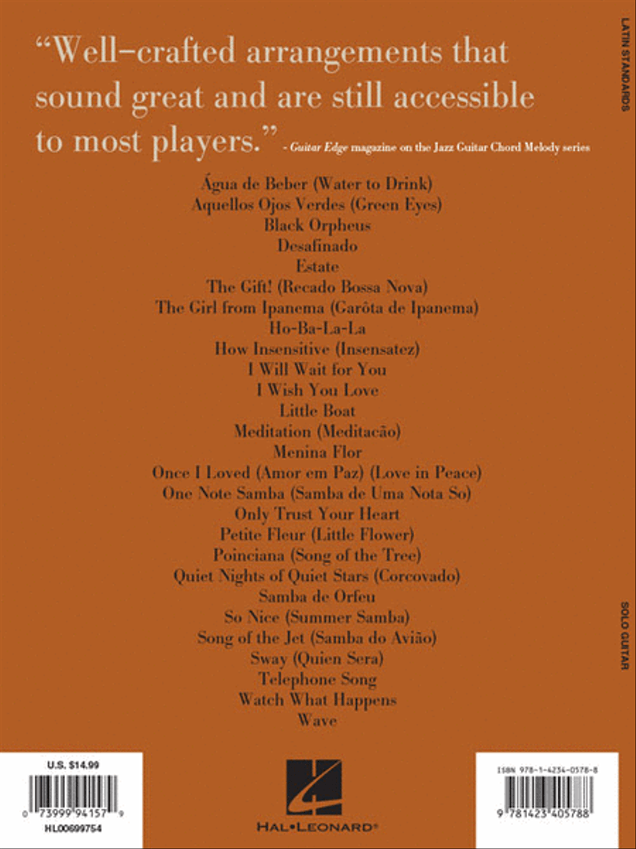 Latin Standards Guitar Tablature scores gallery preview page 6