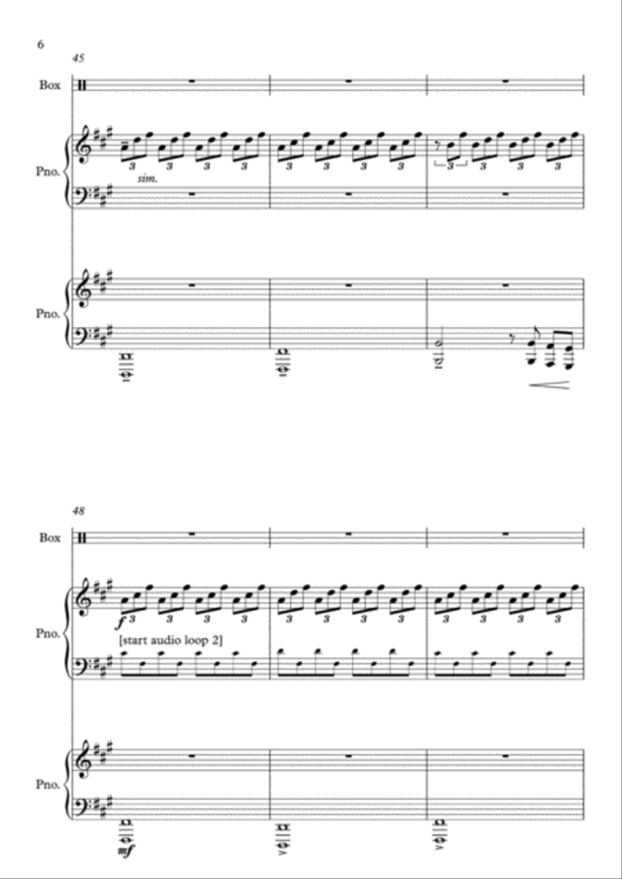 Shadows Shadows Piano Solo scores gallery preview page 6