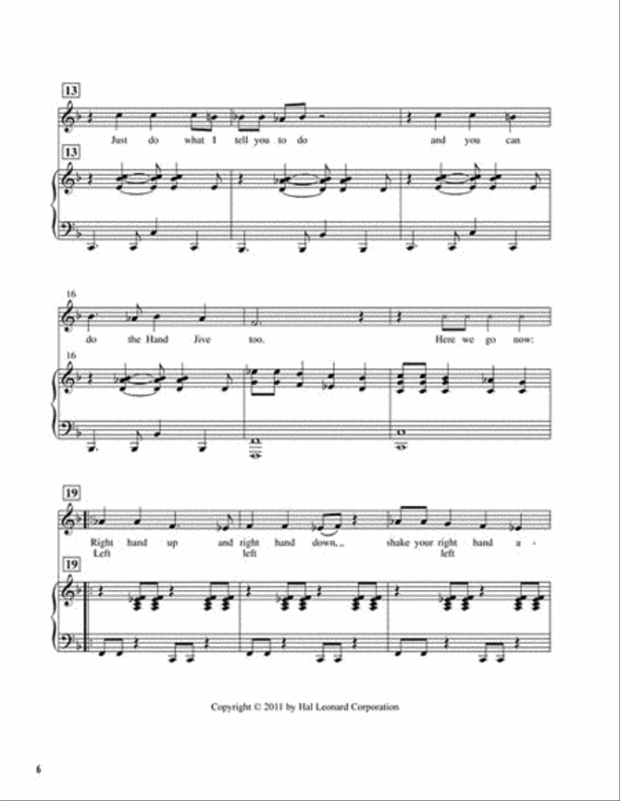 Rhythm, Rhyme & Move in Time – Games and Songs to Get Kids Moving Unison Choir scores gallery preview page 7
