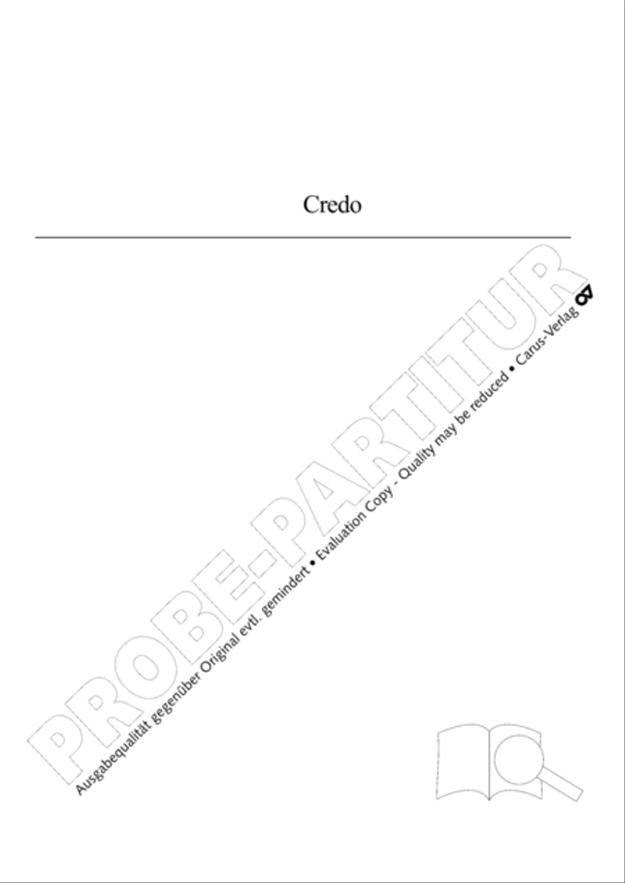 Pastoral Mass 4-Part scores gallery preview page 26