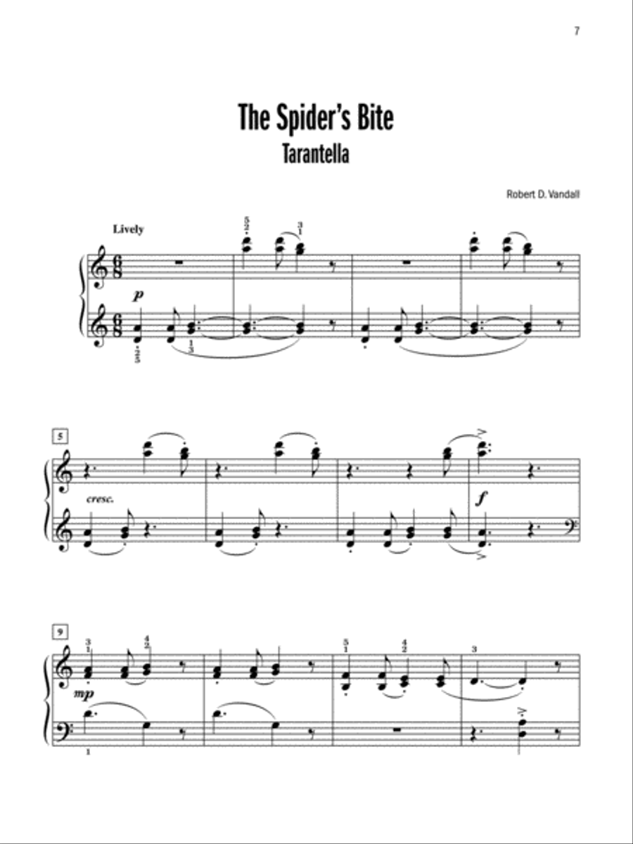 Celebrated Virtuosic Solos, Book 2 Piano Solo scores gallery preview page 3