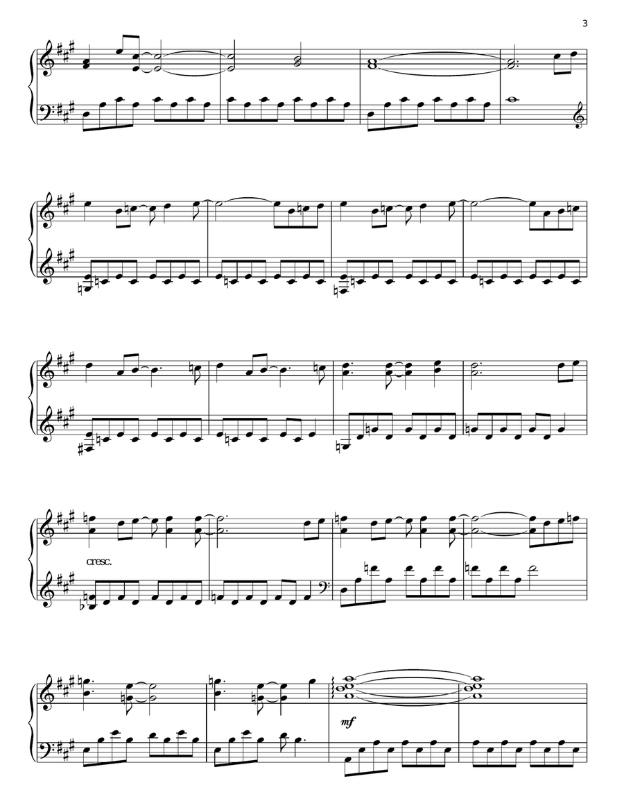 Water From The Moon Water From The Moon Piano Solo scores gallery preview page 3