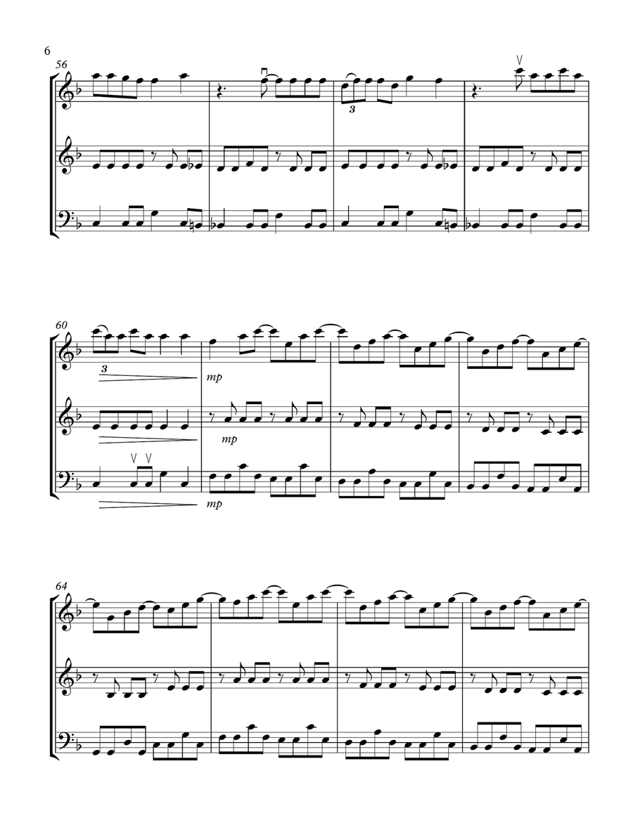 Better Together String Trio scores gallery preview page 6