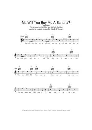 Book cover for Ma Will You Buy Me A Banana?
