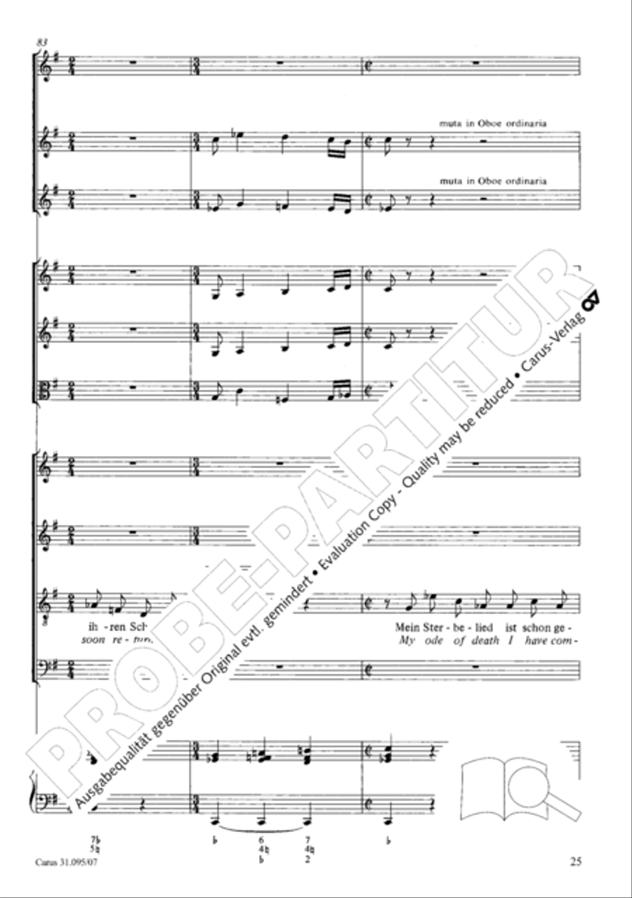 For me to live is Jesus (Christus, der ist mein Leben) STB scores gallery preview page 26
