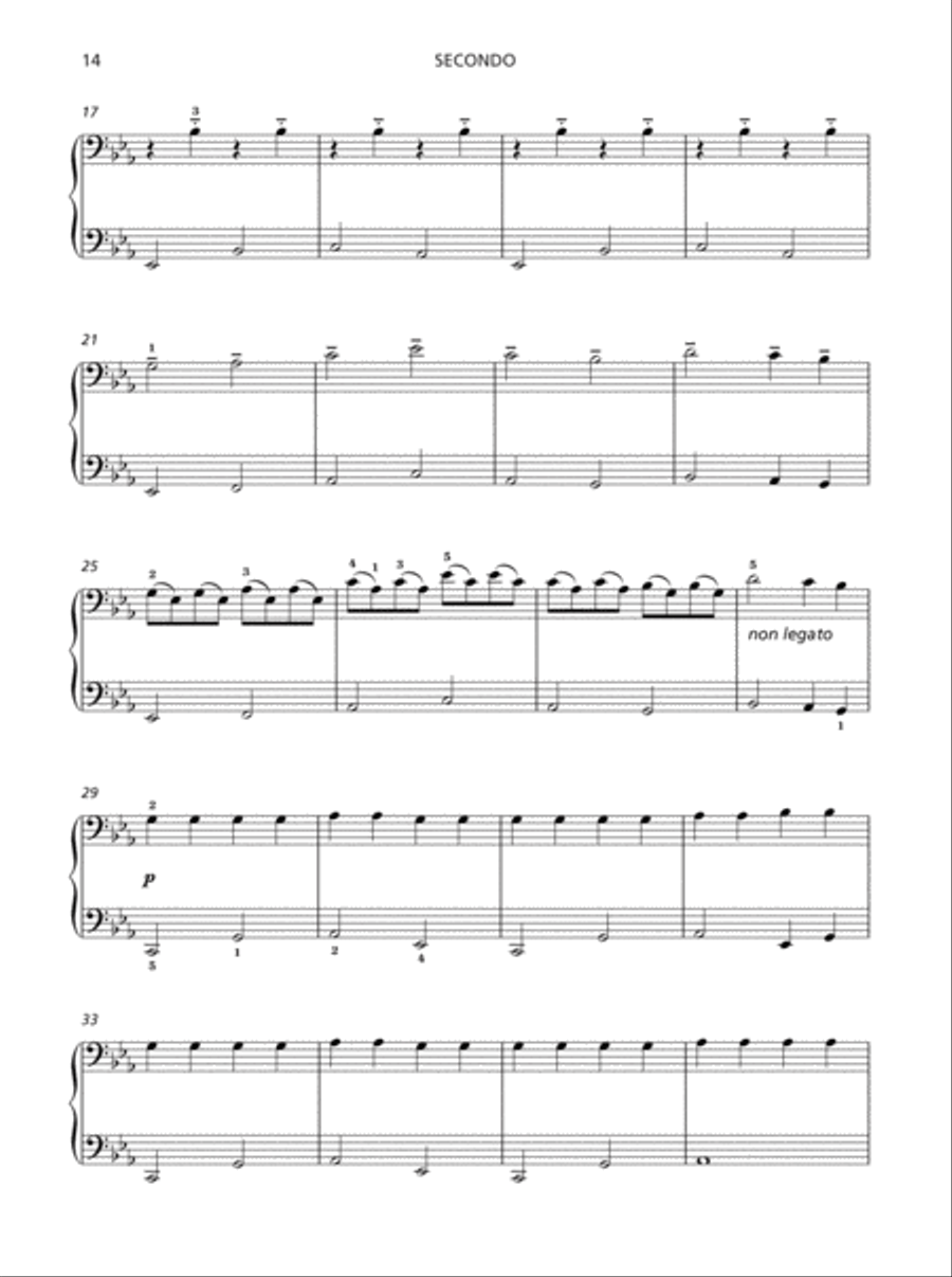 Piano Sketches Duets Book 1 Piano Duet scores gallery preview page 13