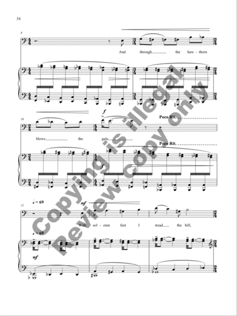 Winter Windows Baritone Voice scores gallery preview page 30