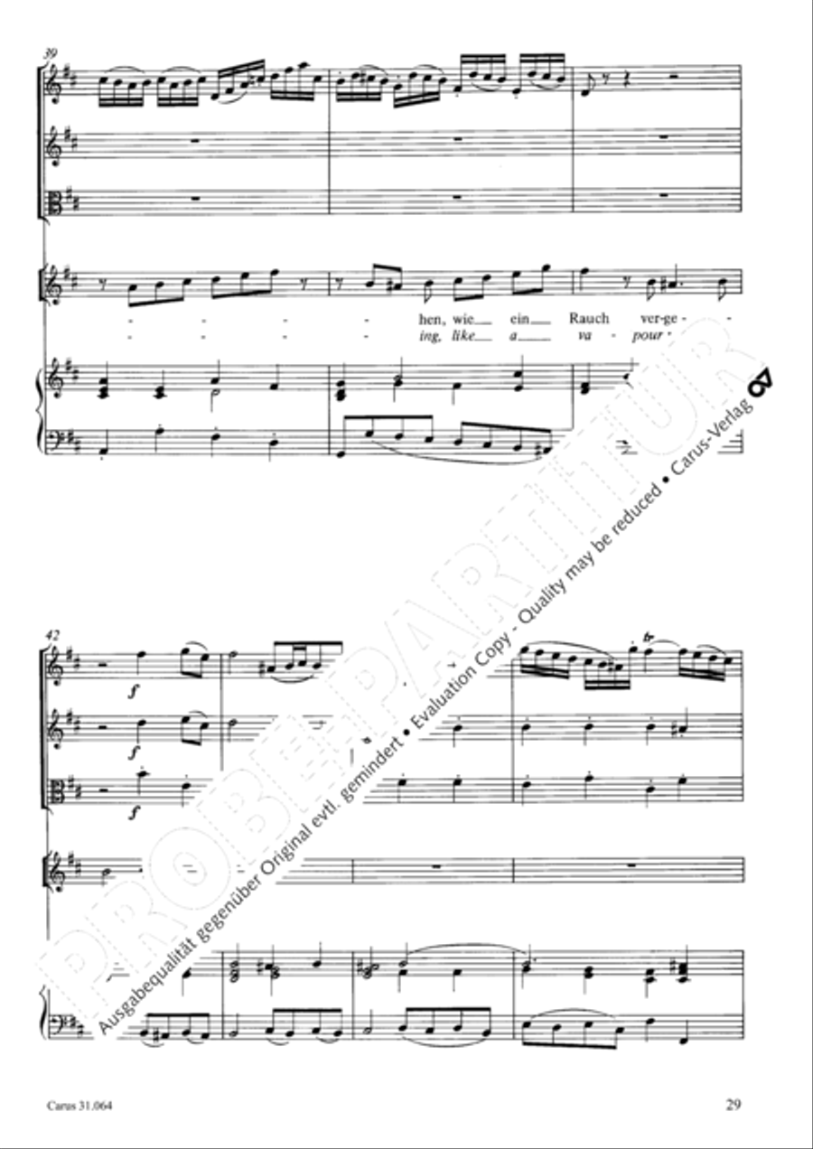 See now, what kind of love (Sehet, welch eine Liebe hat uns der Vater erzeiget) 4-Part scores gallery preview page 30