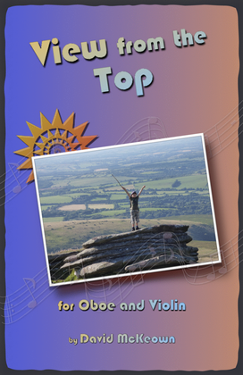 Book cover for View From The Top, for Oboe and Violin Duet