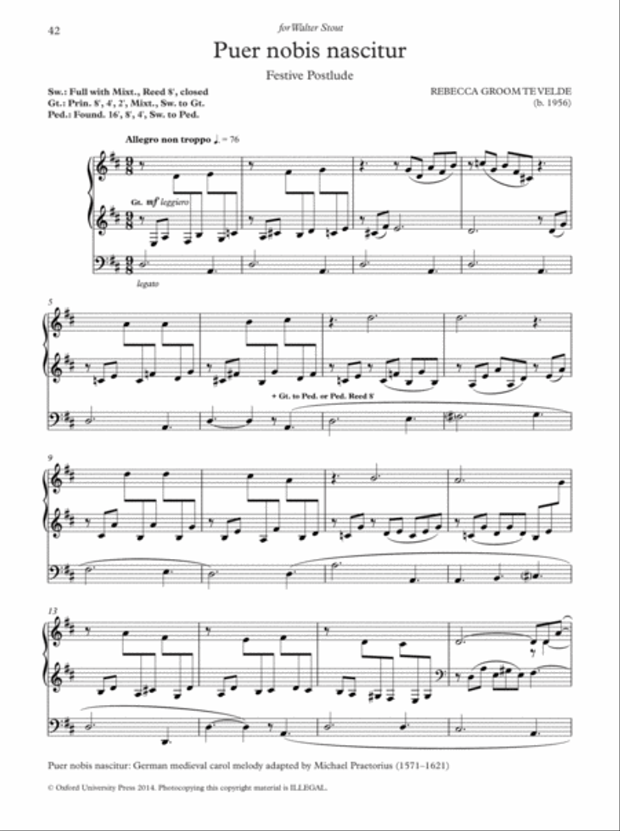 Oxford Hymn Settings for Organists: Epiphany Organ Solo scores gallery preview page 10