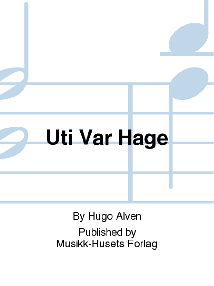 Uti Var Hage Men's Choir scores gallery preview page 1