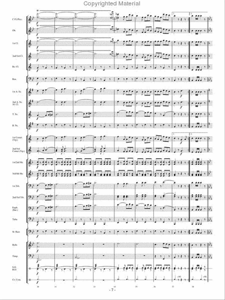 Our Director Concert Band scores gallery preview page 6