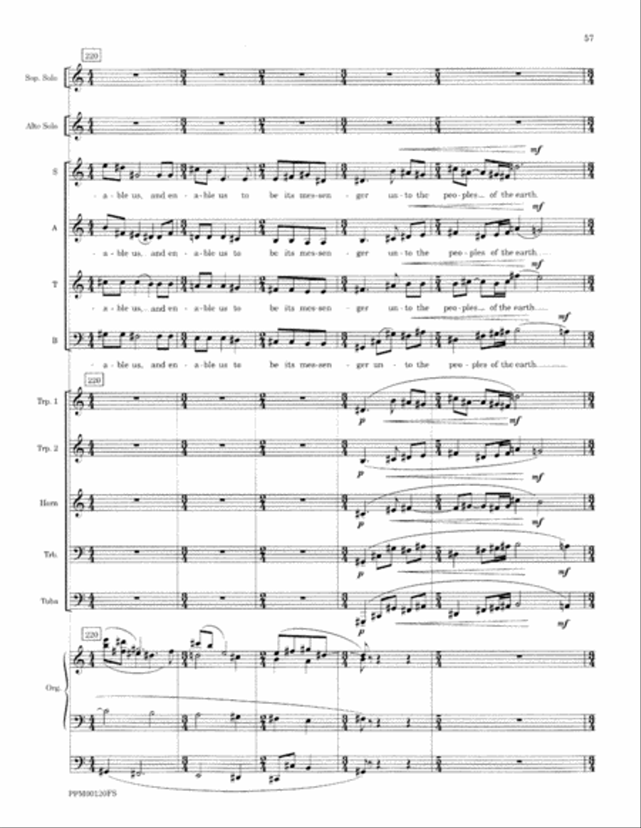 Transfiguration: An Ecumenical Mass - Full Score Divisi scores gallery preview page 60