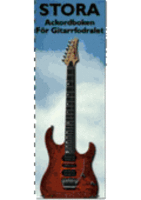 Stora ackordboken for gitarrfodralet