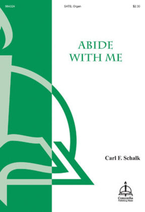 Book cover for Abide with Me (Schalk)