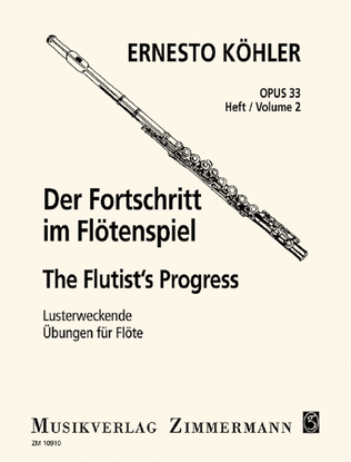 Book cover for The Flutist's Progress