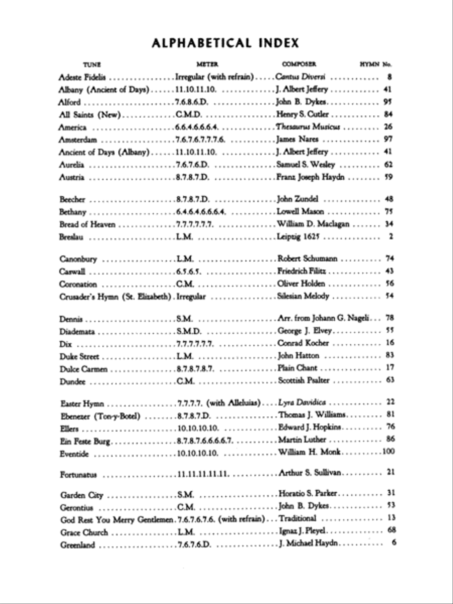 Free Organ Accompaniments to 100 Well-Known Hymn Tunes Organ scores gallery preview page 2
