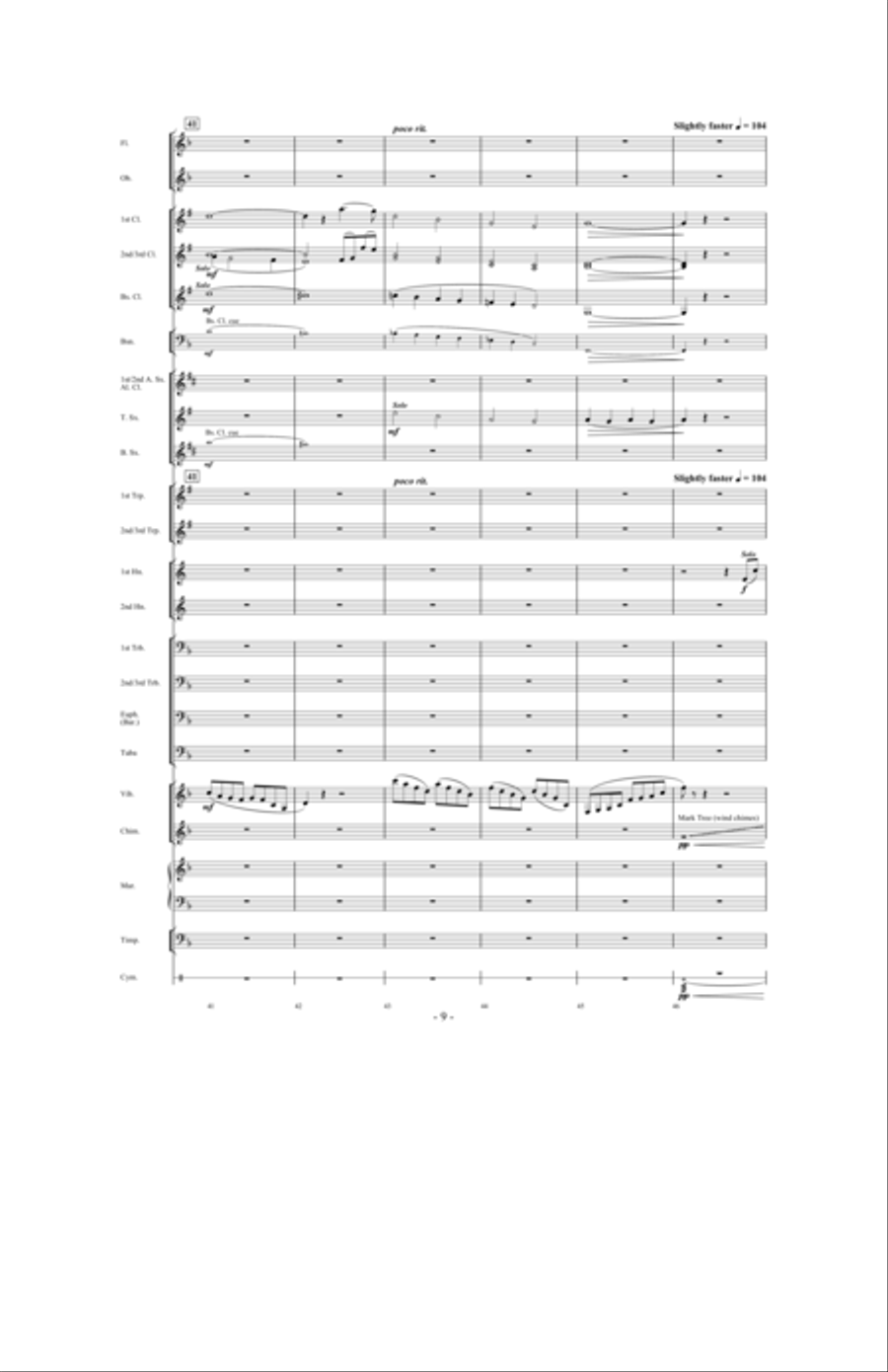 Purple Heart Concert Band scores gallery preview page 8