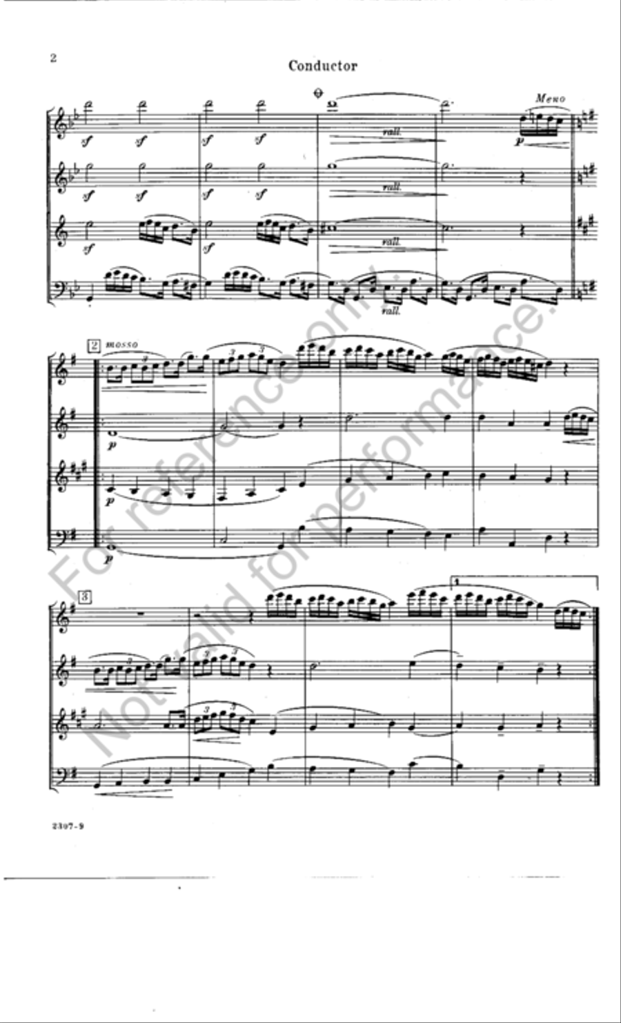Danse Grotesque Woodwind Quartet scores gallery preview page 3