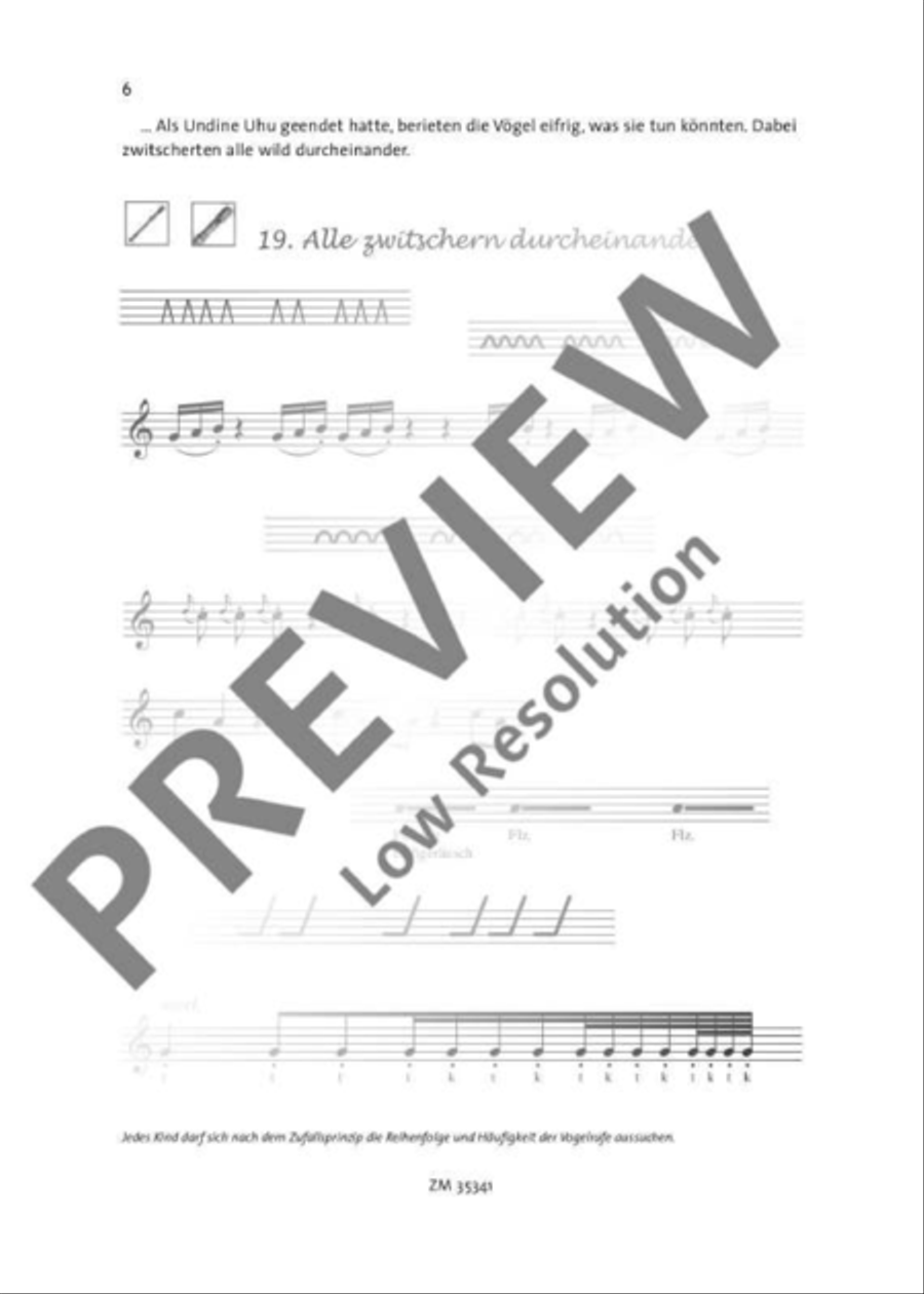 Pitti Pieps rettet das Weihnachtsfest Recorder scores gallery preview page 7