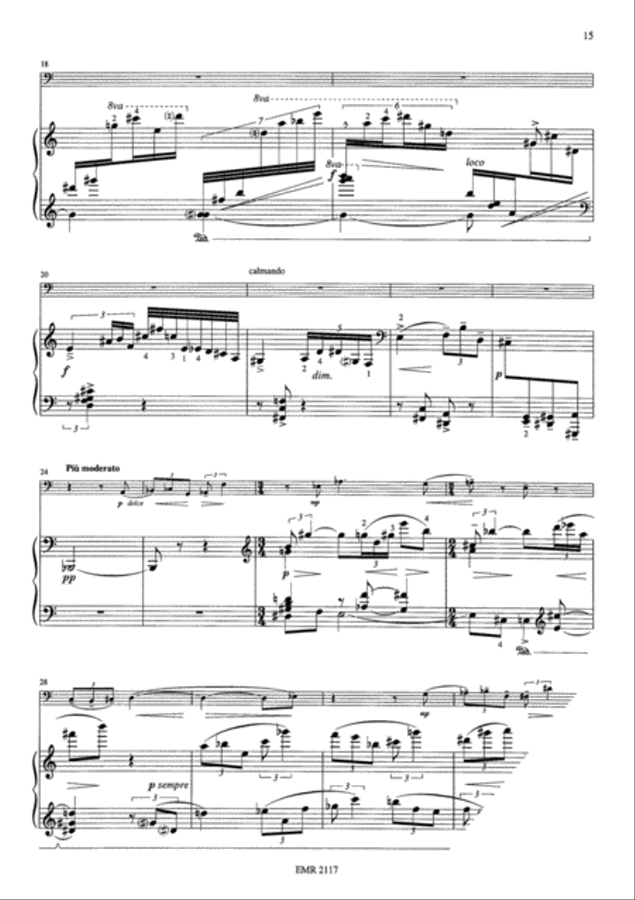 4 Lyrische Stucke Piano Accompaniment scores gallery preview page 22