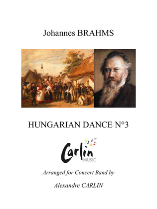 Hungarian Dance No.3 by Brahms - Arranged for Concert Band