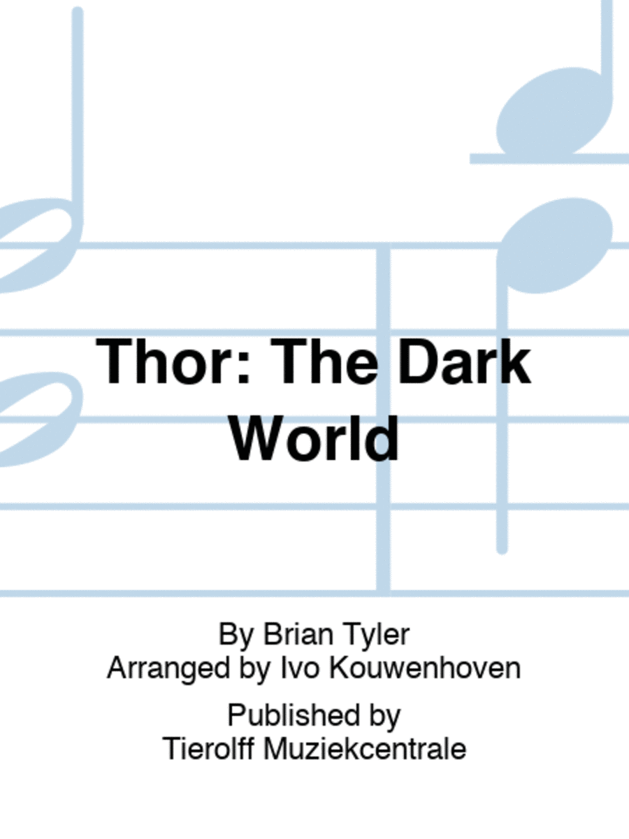 Thor: The Dark World Thor: The Dark World Concert Band scores gallery preview page 1