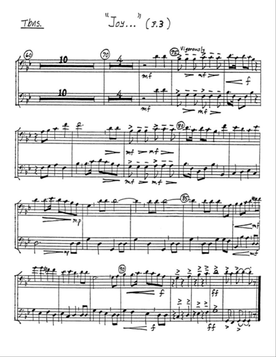 Joy in the Morning Joy in the Morning Choir scores gallery preview page 9
