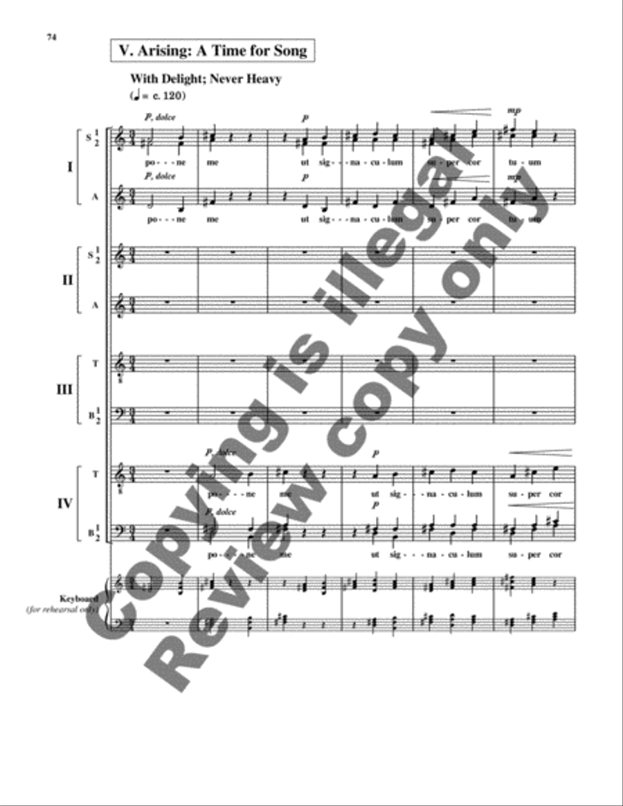 Songs of the Soul Divisi scores gallery preview page 5