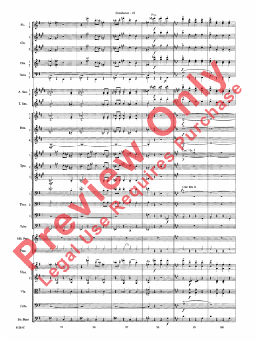 Sleigh Ride Full Orchestra scores gallery preview page 19