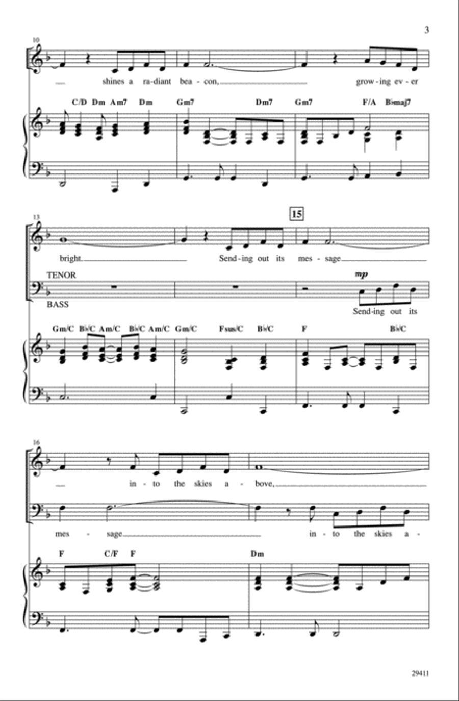 Star of Peace Star of Peace 4-Part scores gallery preview page 3