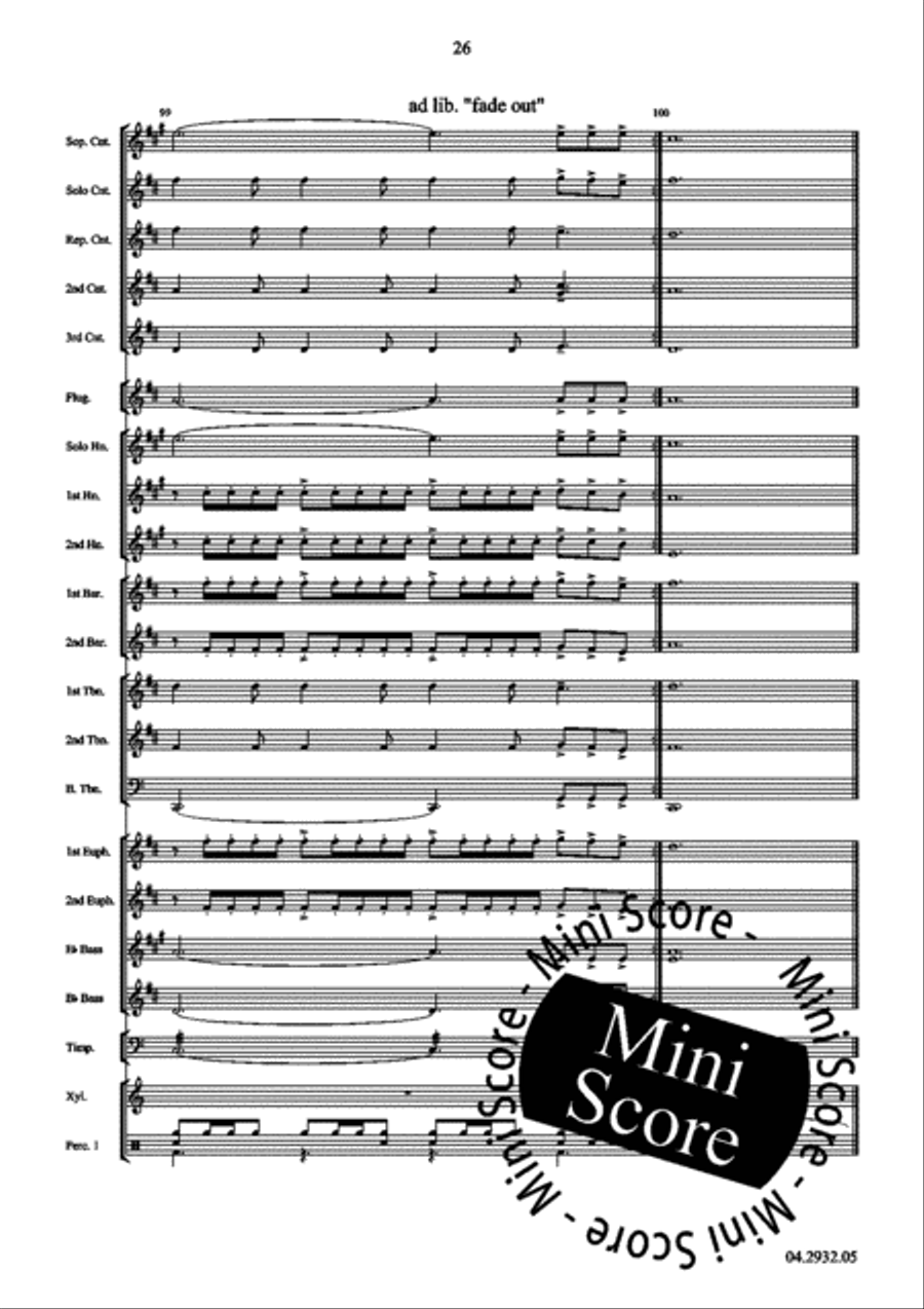 Pastorale Brass Band scores gallery preview page 30