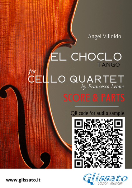 El Choclo - tango for Cello Quartet (score and parts) image number null