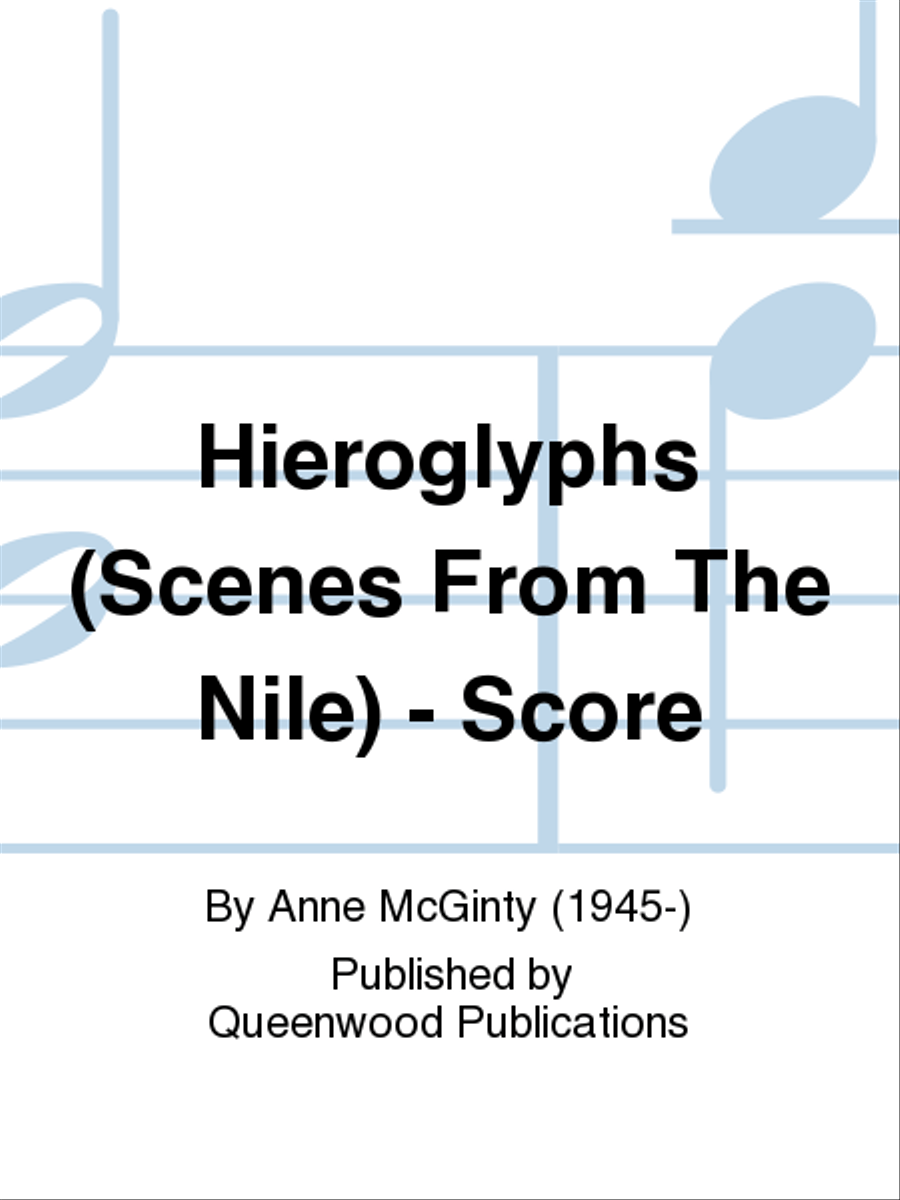 Hieroglyphs (Scenes From The Nile) - Score Concert Band scores gallery preview page 1