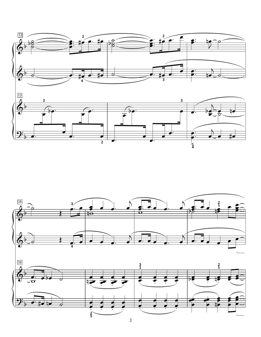 Sam's Song Sam's Song 3-Part scores gallery preview page 3