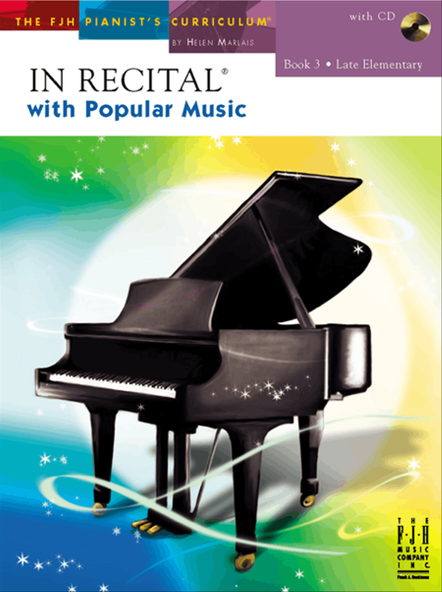 In Recital with Popular Music, Book 3 Piano Method scores gallery preview page 1