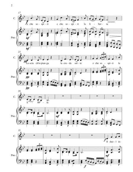 Lascia Ch'io Pianga - From Opera 'Rinaldo' - G.F. Handel ( Contralto Voice and Piano) image number null