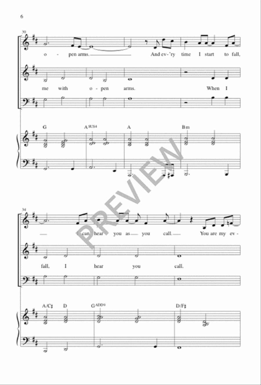 Yours 3-Part scores gallery preview page 6
