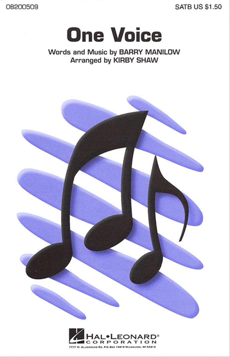 One Voice 4-Part scores gallery preview page 1