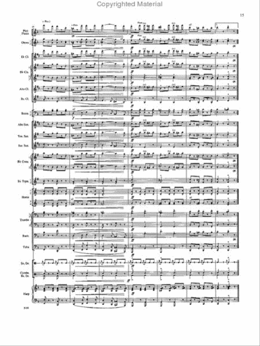 The Liberty Bell Concert Band scores gallery preview page 4