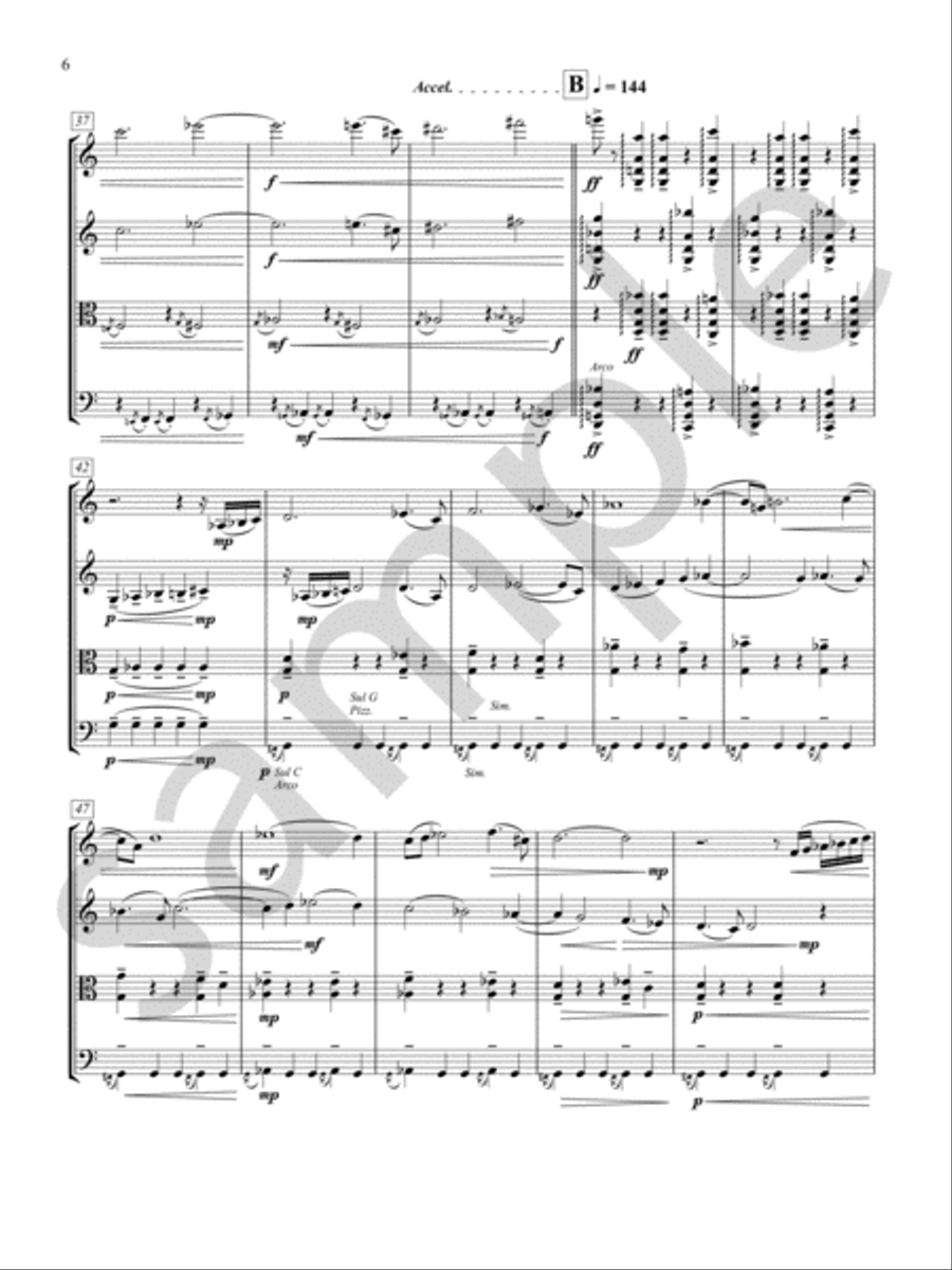 Athena Triumphant Athena Triumphant Chamber Music scores gallery preview page 7