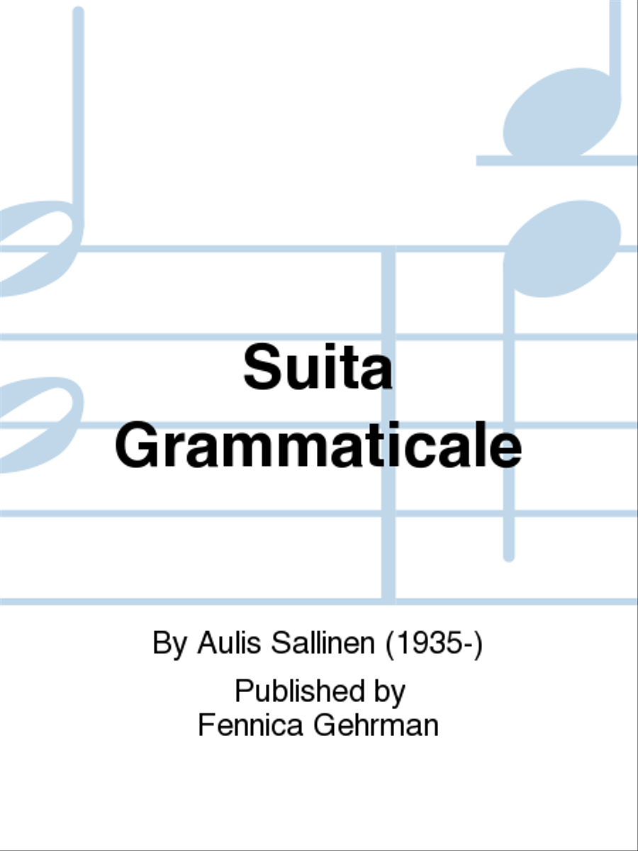 Suita grammaticale SSAA scores gallery preview page 1